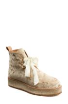 Women's Bill Blass Penny Sutton Chukka Boot .5 M - Beige