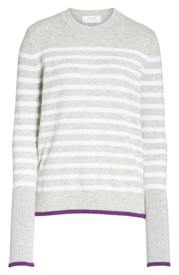 Women's La Ligne Aaa Lean Lines Cashmere Sweater - Grey