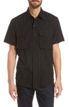 Men's Bonobos Limited Edition Slim Fit Short Sleeve Sport Shirt R - Black