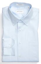 Men's John W. Nordstrom Traditional Fit Herringbone Dress Shirt .5 32 - White