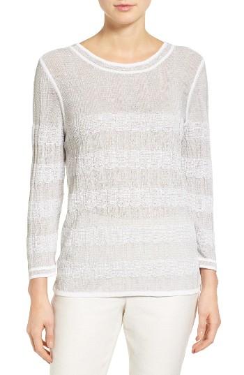Women's Nic+zoe New Moon Reversible Pullover