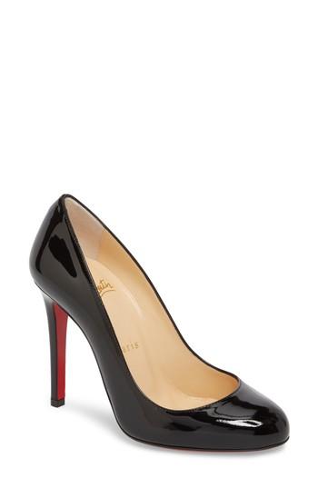 Women's Christian Louboutin Fifille Pump Us / 34eu - Black
