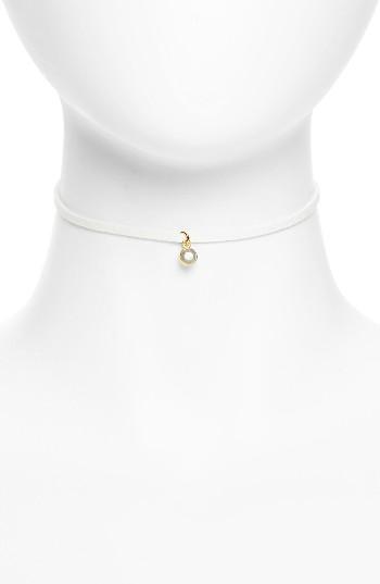 Women's Karen London She Said Suede Choker