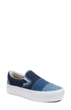 Women's Vans Slip-on Sneaker M - Blue