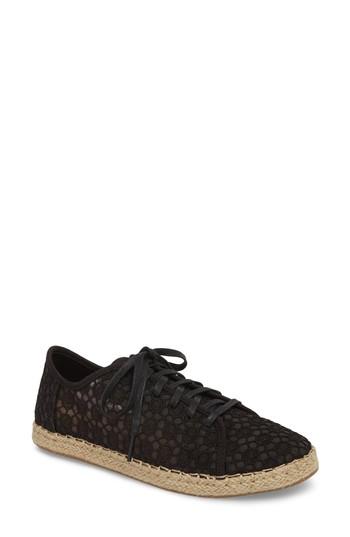 Women's Toms Lena Espadrille Sneaker B - Black