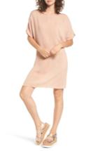Women's Cotton Emporium Woven Shift Dress - Beige