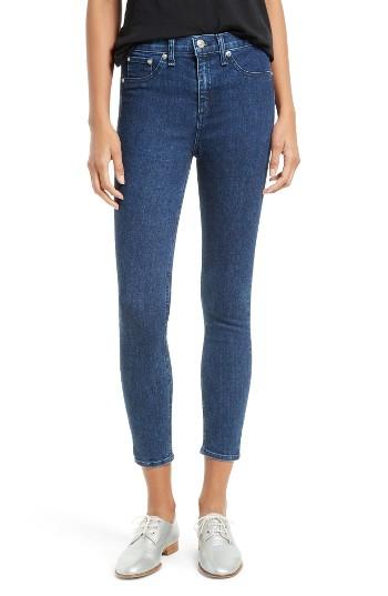 Women's Rag & Bone/jean High Waist Capri Jeans