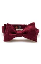 Men's Robert Talbott Paisley Silk Bow Tie, Size - Burgundy