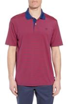 Men's Southern Tide Regular Fit Feeder Stripe Performance Polo - Blue