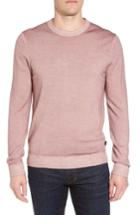 Men's Ted Baker London Lucky Trim Fit Wool Sweater (m) - Pink
