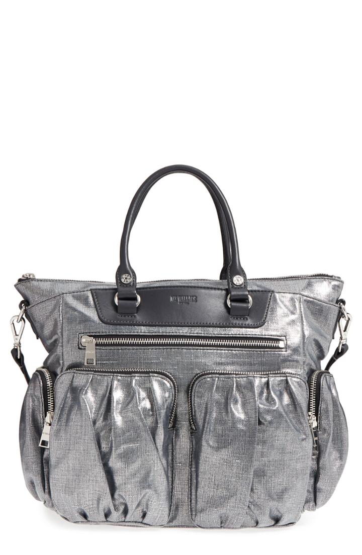 Mz Wallace Small Abbey Tote - Metallic