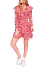 Women's Free People Frenchie Wrap Minidress - Red