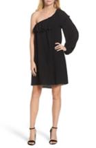 Women's French Connection Evening Dew One-shoulder Dress - Black