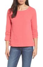 Women's Caslon Bow Back Sweatshirt - Pink
