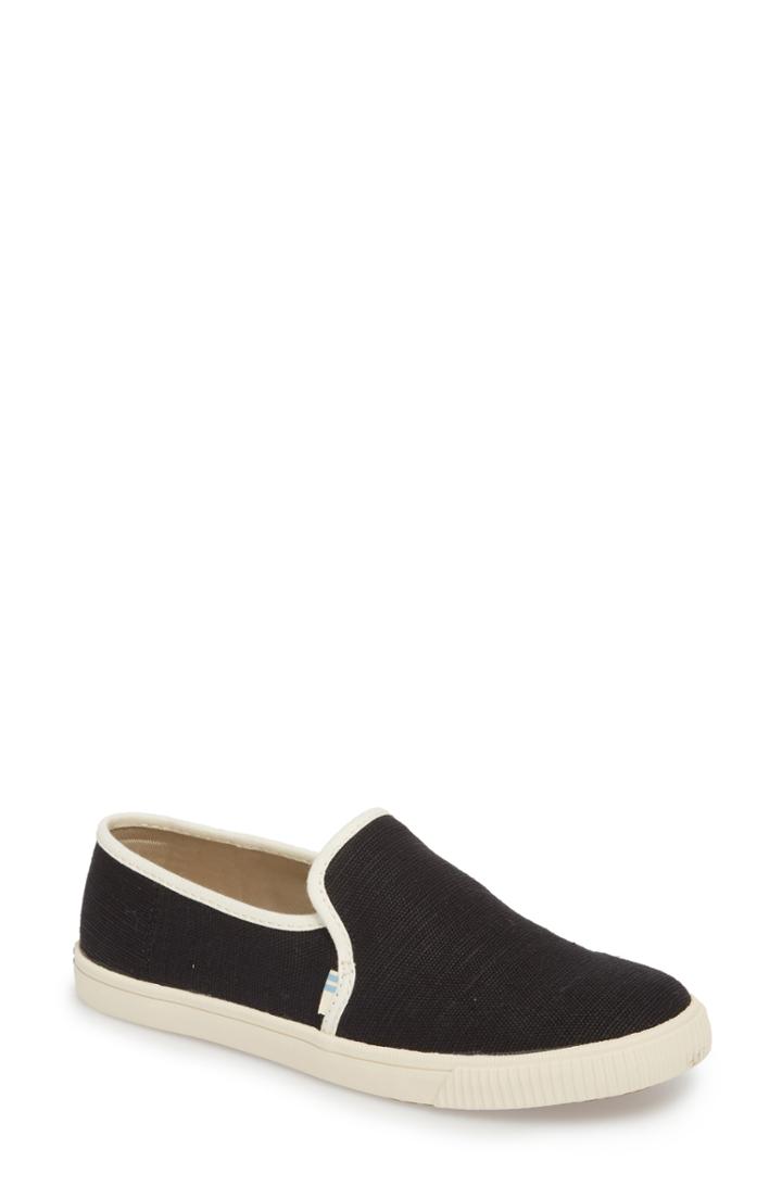 Women's Toms Clemente Slip-on .5 B - Black