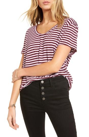 Women's Treasure & Bond Burnout Boyfriend Tee - Yellow