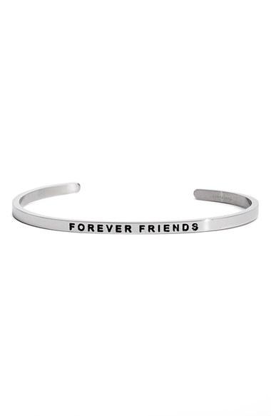 Women's Mantraband 'forever Friends' Cuff