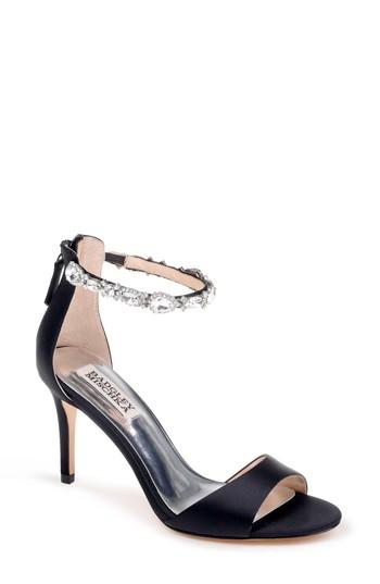 Women's Badgley Mischka Sindy Ankle Strap Sandal M - Black