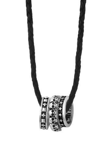 Men's King Baby Ring Pendant Necklace