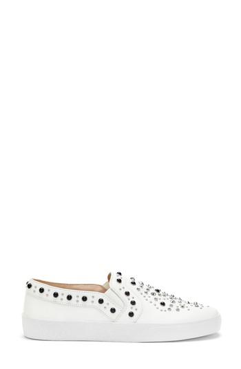 Women's Vince Camuto Casintia Slip-on Sneaker M - White