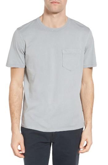 Men's Billy Reid Crewneck T-shirt - Blue