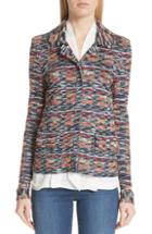 Women's St. John Collection Painterly Multi Tweed Knit Jacket