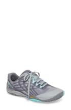 Women's Merrell Trail Glove Running Shoe .5 M - Grey