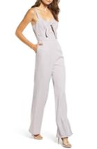 Women's Wayf Roxy Glen Plaid Jumpsuit, Size - Purple