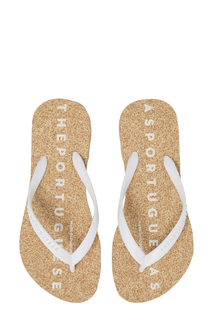 Women's Asportuguesas By Fly London Base 000 Flip Flop /40 - Green