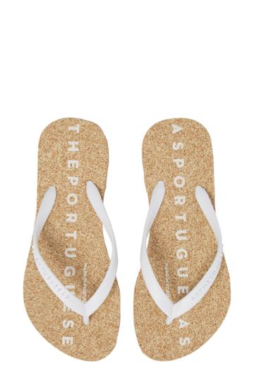 Women's Asportuguesas By Fly London Base 000 Flip Flop /40 - Green