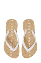 Women's Asportuguesas By Fly London Base 000 Flip Flop /40 - Green