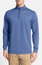 Men's Cutter & Buck 'topspin' Drytec Half Zip Pullover - Blue (online Only)