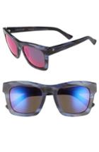 Women's Electric Crasher 53mm Mirrored Sunglasses - Skyline/ Plasma