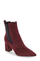 Women's Marc Fisher D 'zanna' Chelsea Boot, Size 5 M - Red