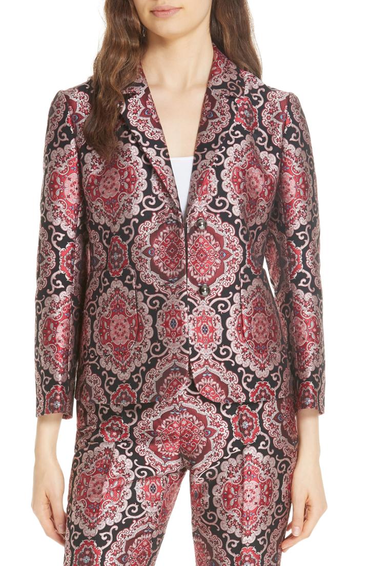 Women's Kate Spade New York Medallion Jacquard Jacket