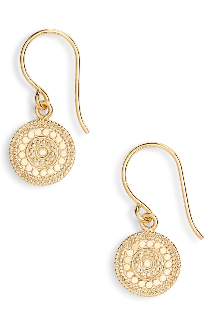 Women's Anna Beck Beaded Circle Drop Earrings