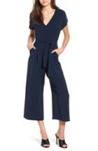 Women's Astr The Label Belted Jumpsuit - Blue