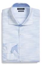 Men's Tailorbyrd Trim Fit Solid Dress Shirt - 32/33 - Blue