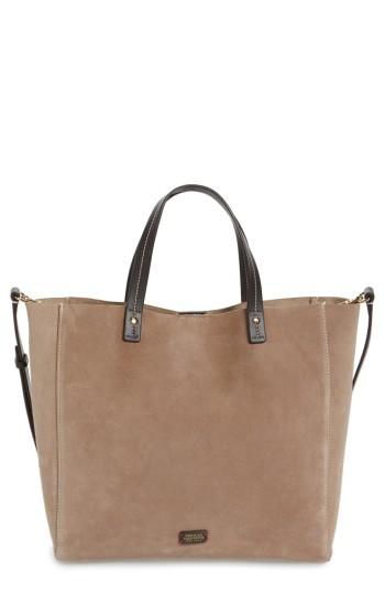 Frances Valentine Large Margaret Leather Tote - Brown