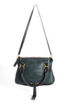 Chloe 'marcie - Medium' Leather Crossbody Bag - Green