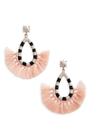 Women's Bp. Wrapped Tassel Fan Earrings