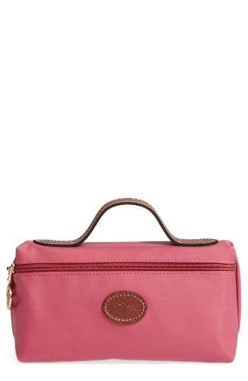 Longchamp 'le Pliage' Pouchette, Size - Peony
