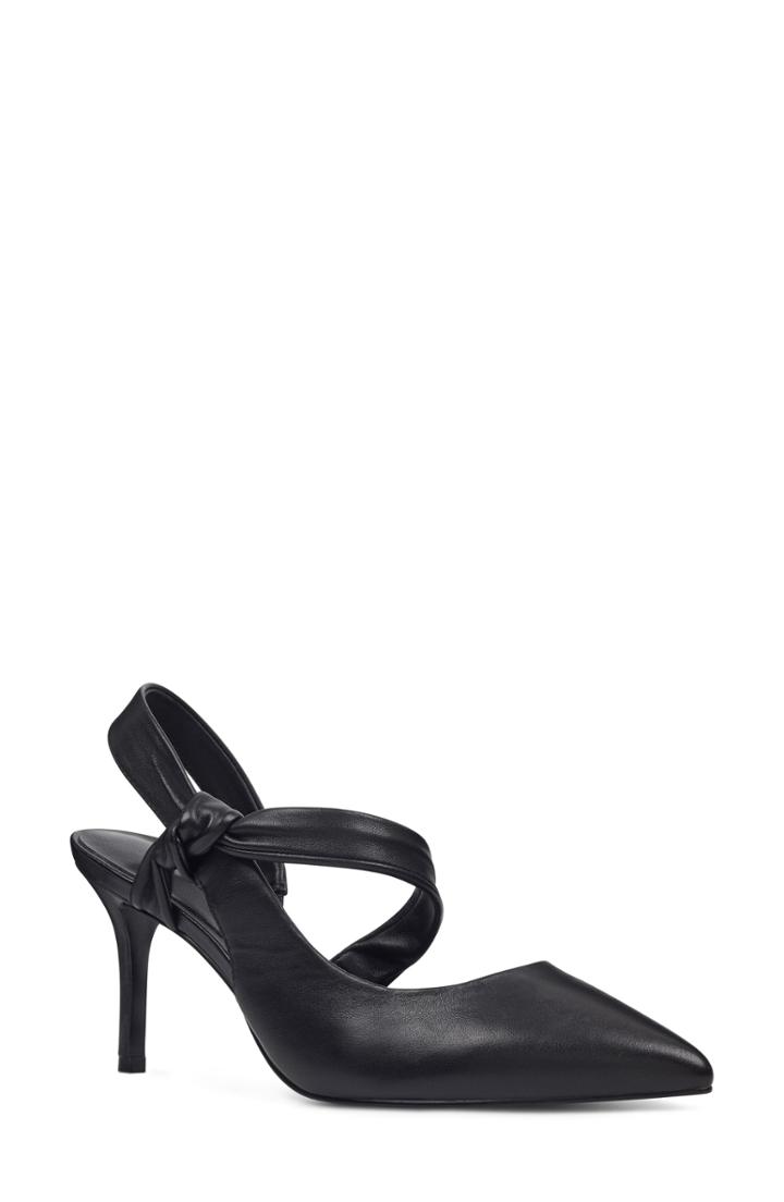 Women's Nine West Mamelu Singback Pump .5 M - Black
