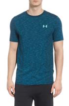 Men's Under Armour Threadborne Regular Fit T-shirt, Size - Blue/green