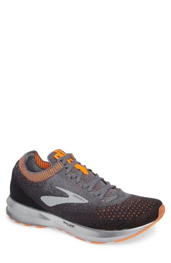 Men's Brooks Levitate 2 Running Shoe D - Grey