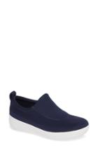 Women's Fitflop Freeflex Slip-on Sneaker .5 M - Blue
