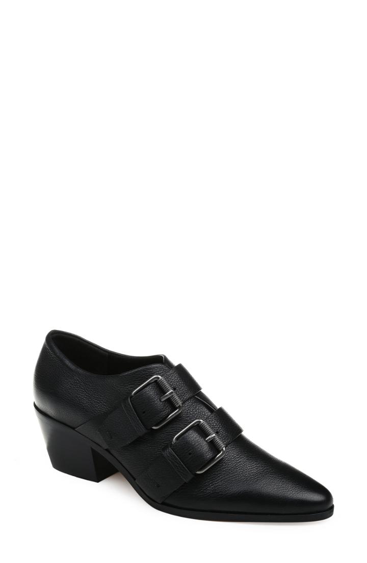 Women's Splendid Carla Buckle Bootie M - Black