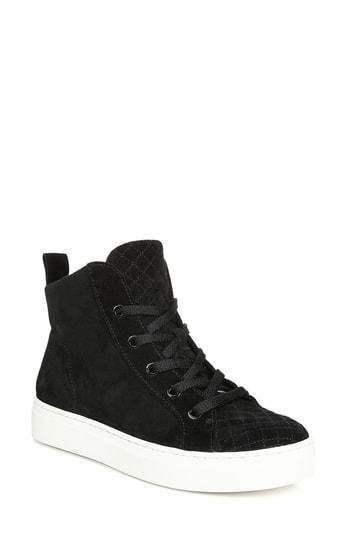 Women's Naturalizer Carrigan High Top Sneaker M - Black