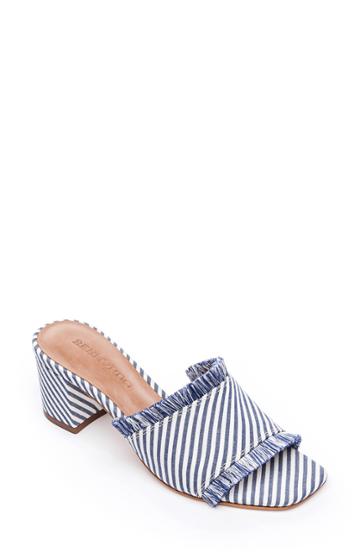 Women's Olukai Nohea Nubuck Slipper M - Blue