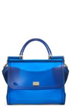 Dolce & Gabbana Medium Miss Sicily Pvc Satchel - Blue